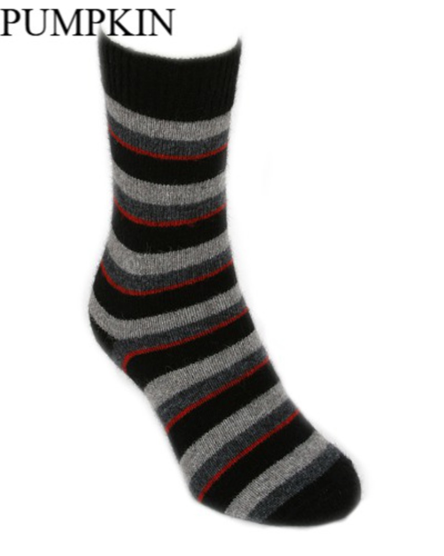 Merino Possum Accent Stripe Sock image 1